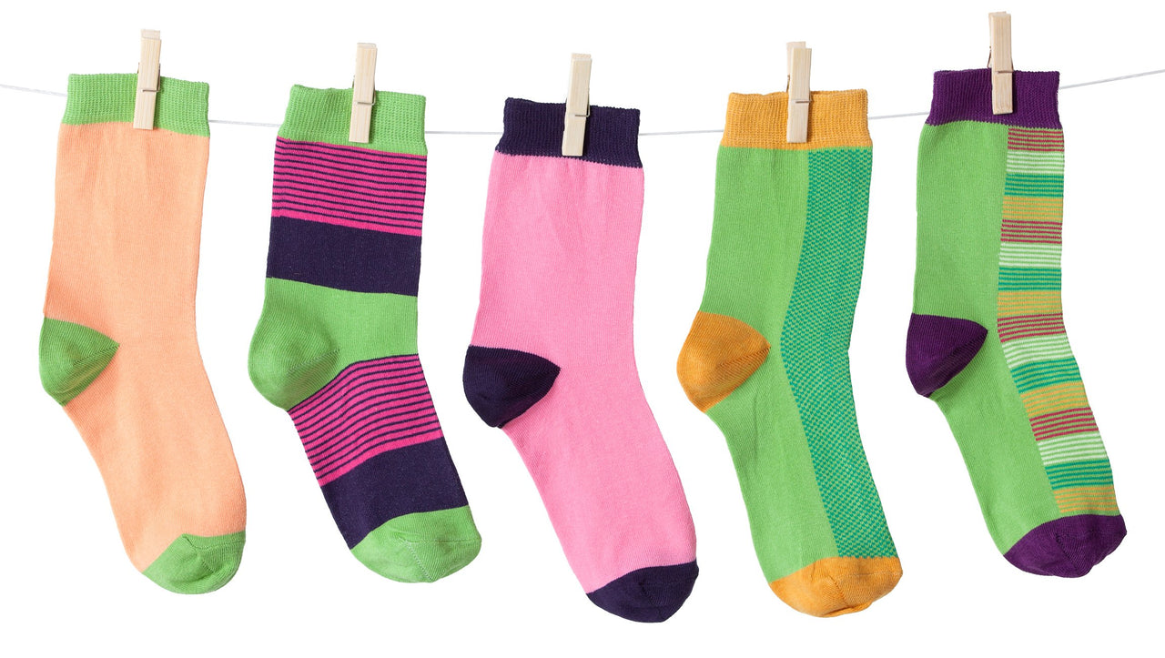 Women's Solid Mix Set Socks Set - 5 PACK -