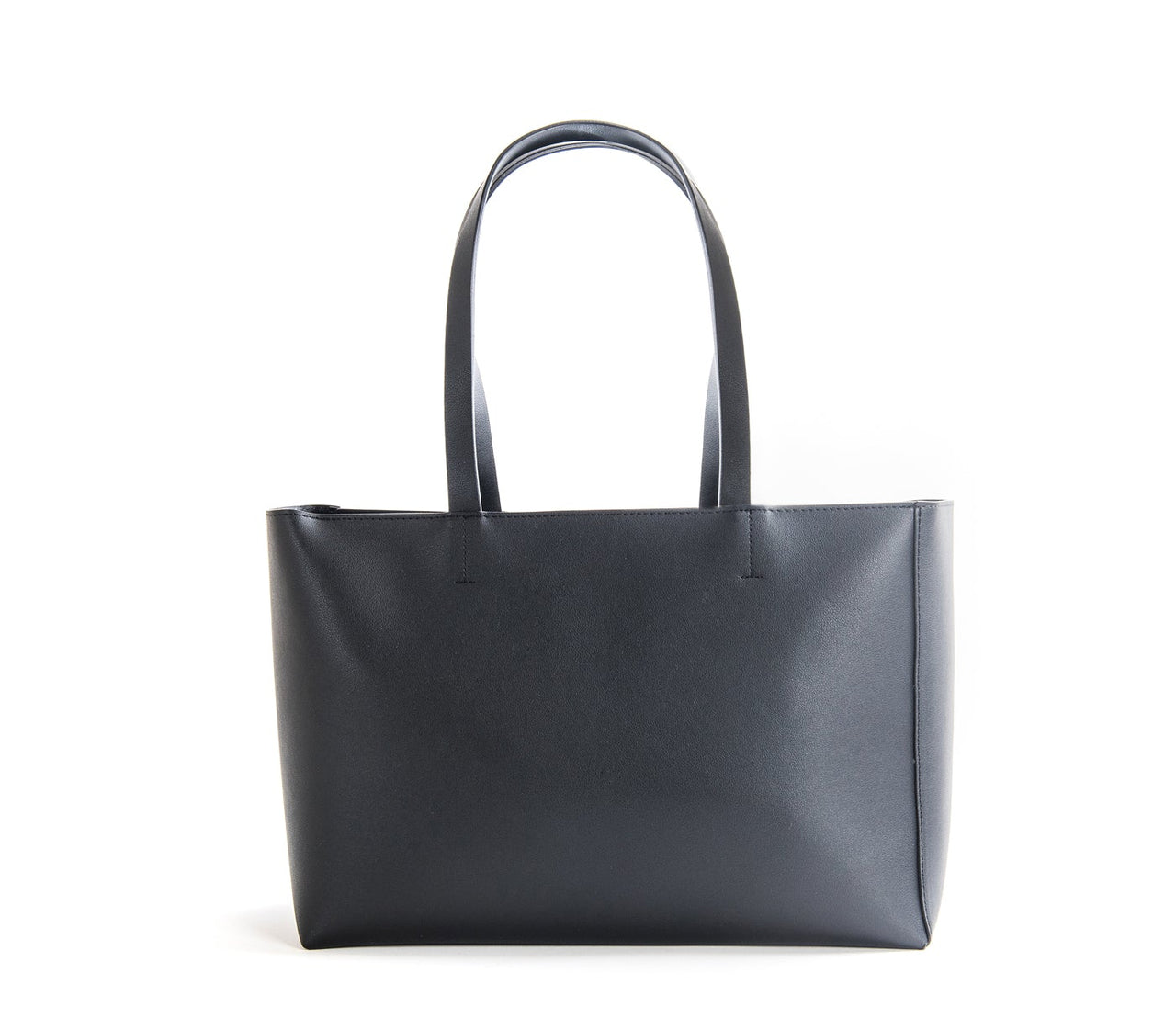 GUNAS NEW YORK - Tippi - Black Vegan Leather Tote Bag - 1 COLOR -