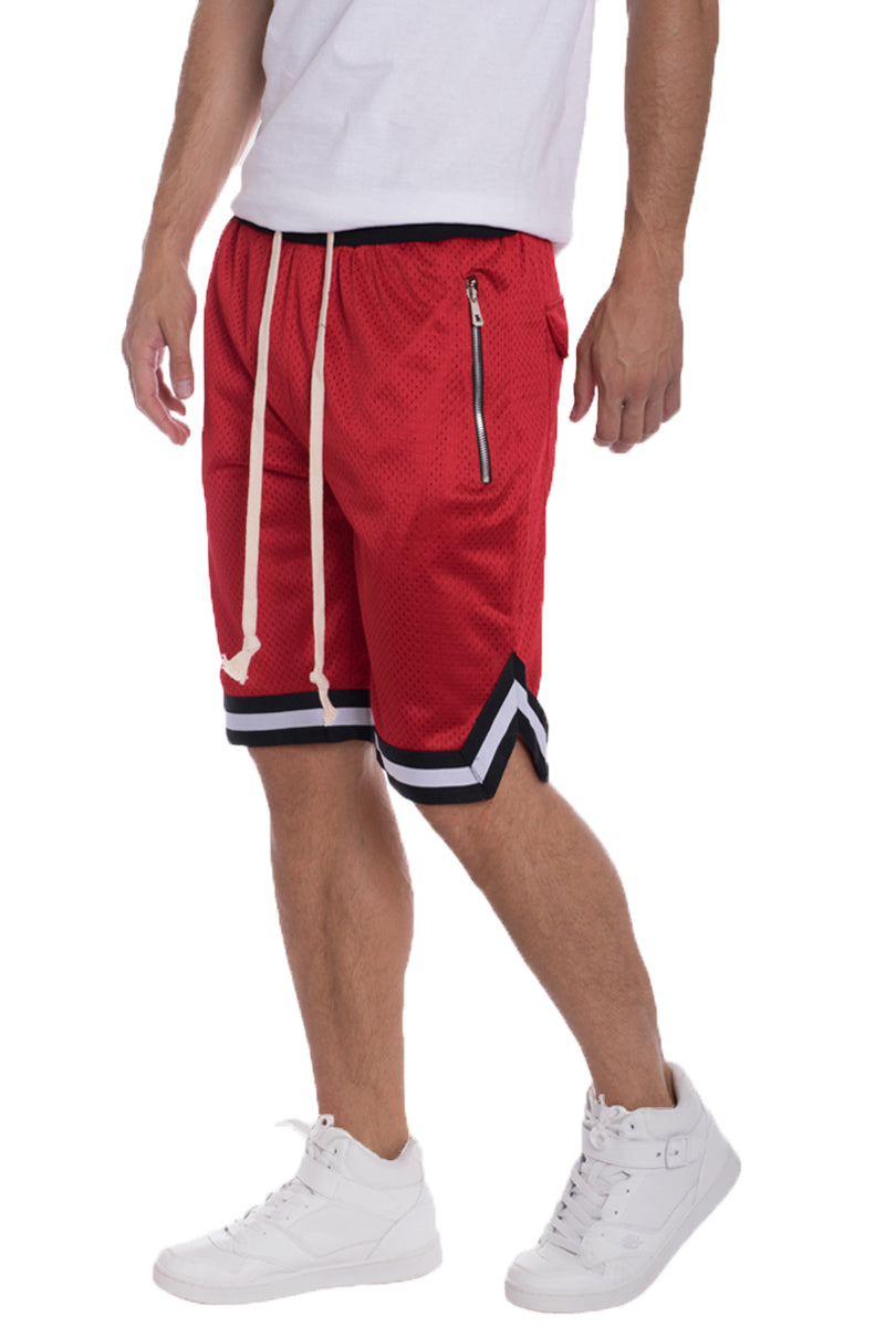 Mens Mesh Lined Basketball Shorts - 1 COLOR -