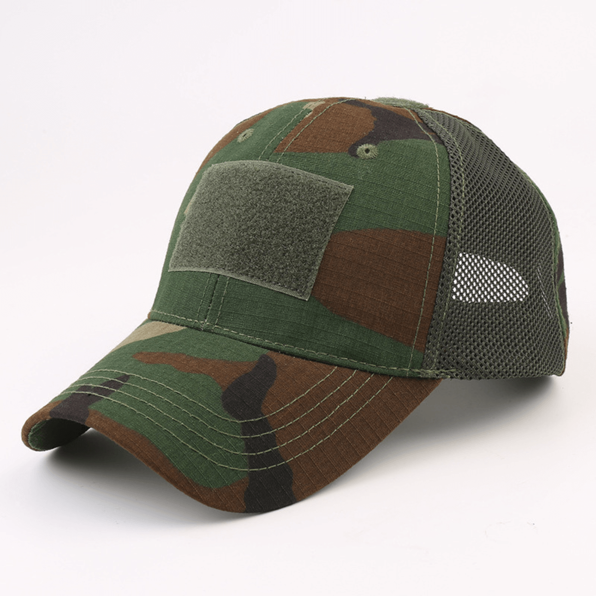 Jupiter Gear - Tactical-Style Patch Hat With Adjustable Strap - 10 COLORS / CAMOS -