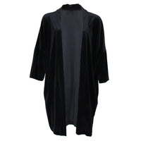 Thumbnail for Stylespect - Velvet Kimono Cardigan - Black - 1 COLOR -