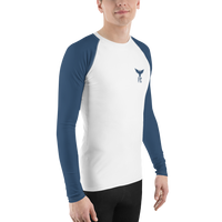 Thumbnail for FYC - Men's FYC Blue Sleeve Performance Rash Guard UPF 40+ - 1 COLOR -