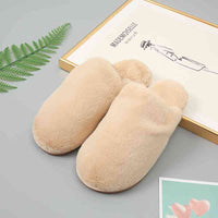 Thumbnail for Faux Fur Slippers - T - 5 COLORS -