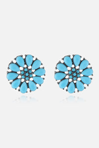 Thumbnail for Turquoise Stud Earrings - T - 8 STYLES -