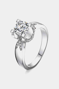 Thumbnail for 2 Carat Moissanite 925 Sterling Silver Ring