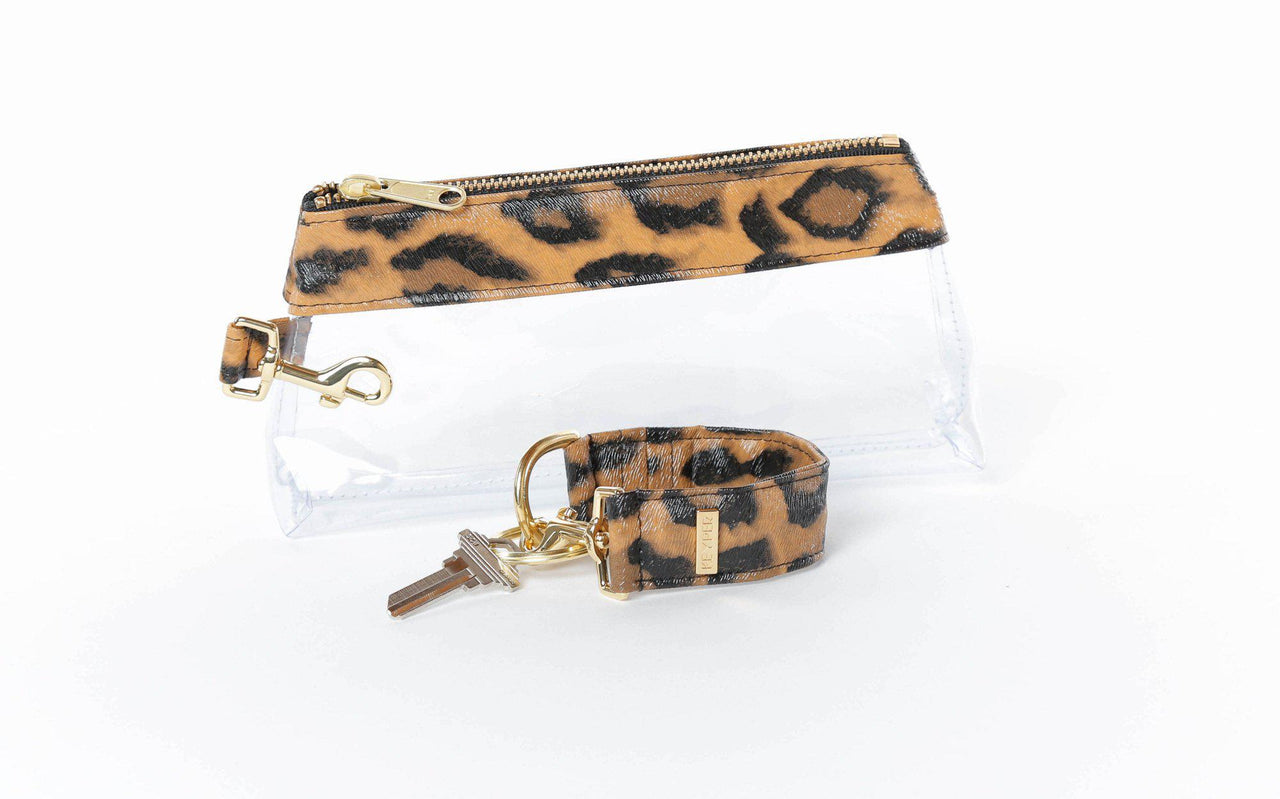 Keyper - Brown Leopard SIGNATURE 2-Piece KEYPIT Set • Wristlet - 6 OPTIONS -