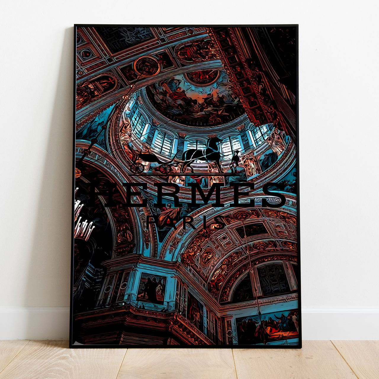 Designer Image - HERMES / PARIS - USA Printed - 4 SIZES -