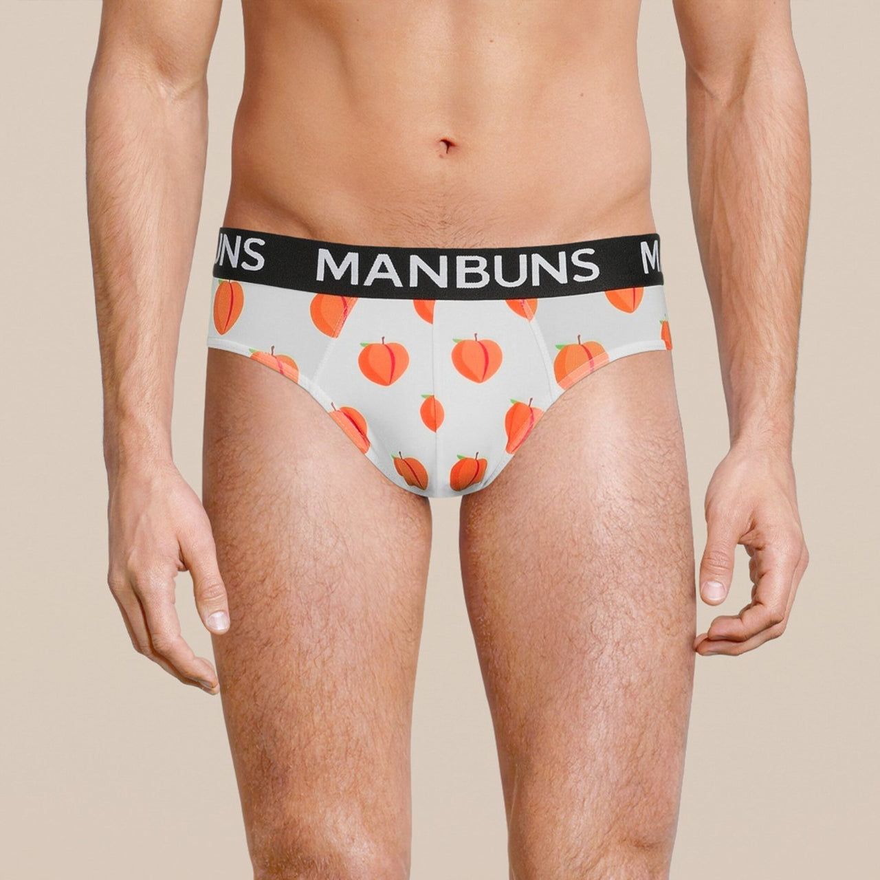 Men's Peach Brief Underwear -