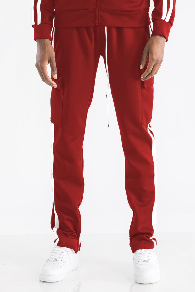 Two Stripe Cargo Track Pants - 1 COLOR -