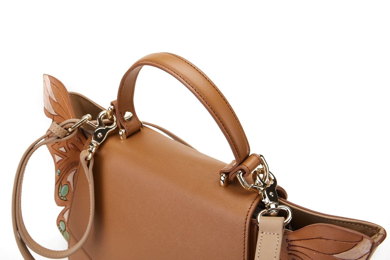 Bellorita - Wings Brown Satchel - 1 COLOR -