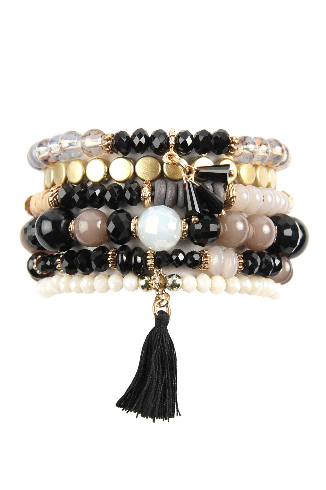 Beads Stack Bracelet - 5 COLORS