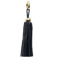 Thumbnail for ClaudiaG - Purse Leather Tassel - Navy/Gold - 1 COLOR -