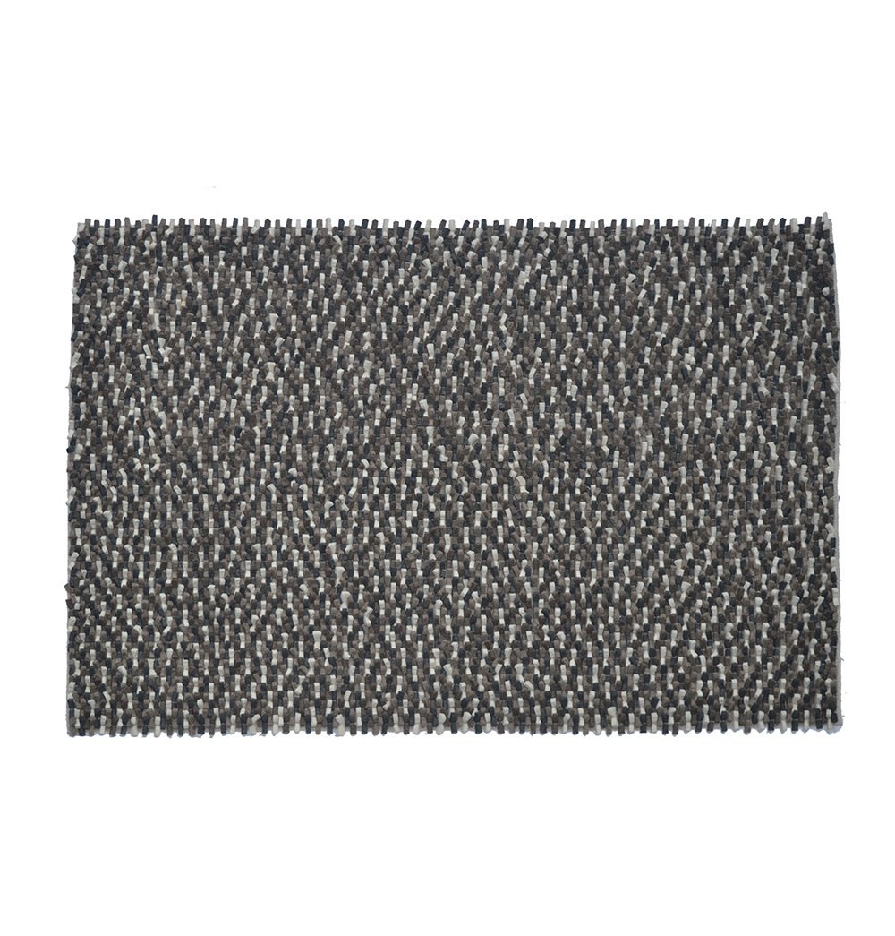 GFURN - Chanda - Handmade Wool Braided Shaggy Rug - 2 SIZES -