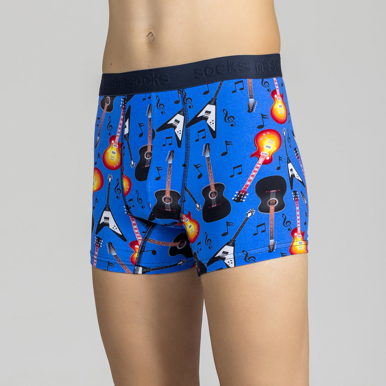 Men's - Guitars Boxer Brief - 1 COLOR -