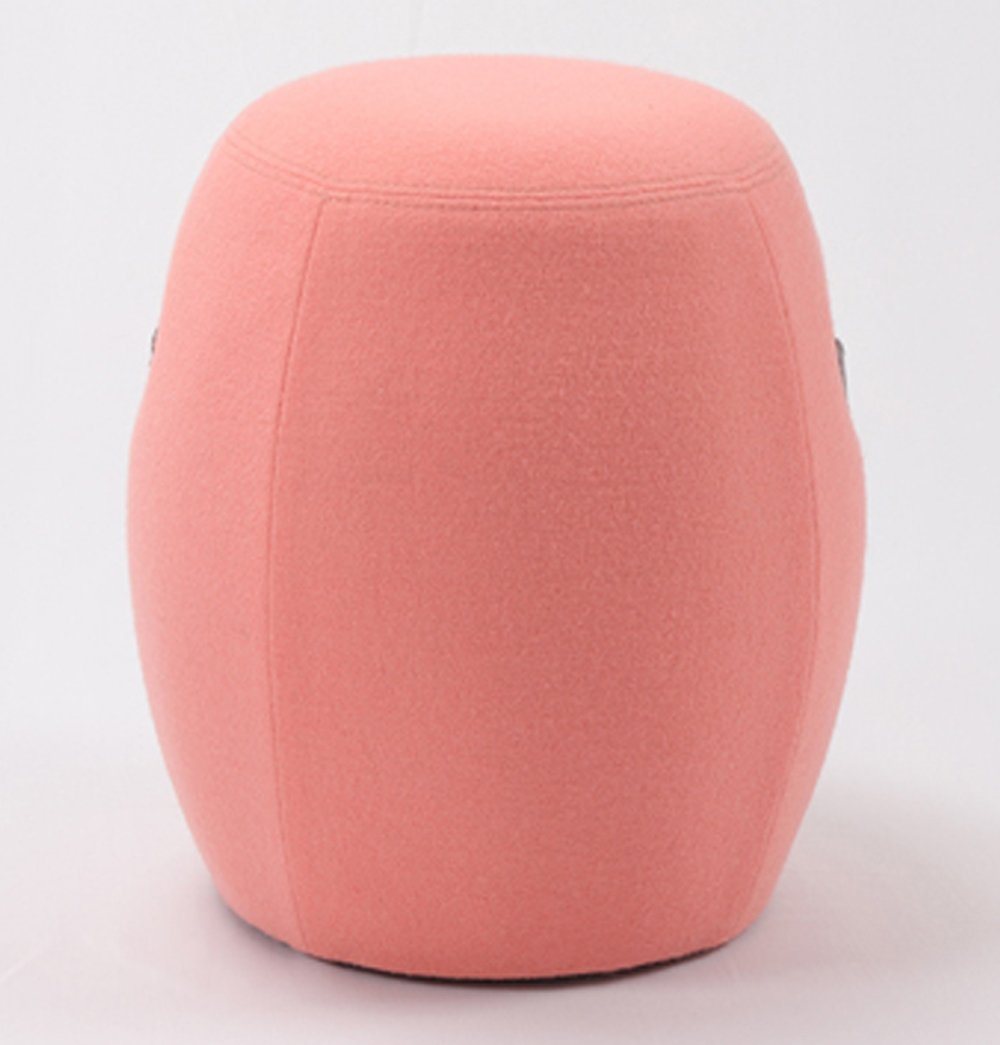 GFURN - Kiley Handmade Pouf/Stool - Pink -