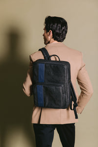 Thumbnail for GUNAS NEW YORK - Jared - Grey Vegan Leather Men's Backpack - 1 COLOR