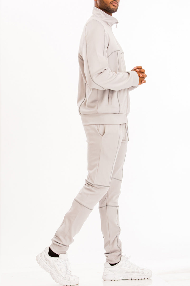 3M Reflective Piping Jacket and Pant Track Suit - 1 COLOR -