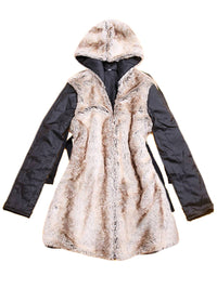 Thumbnail for Full Size Hooded Jacket with Detachable Liner (Three-Way Wear) - T - 3 COLORS -