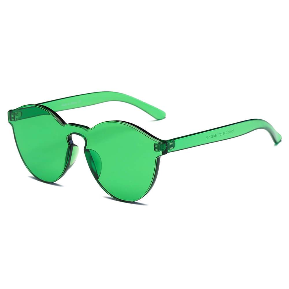 Fargo | S2005 - Hipster Translucent Unisex Monochromatic Candy Colorful Lenses Sunglasses - 9 COLORS -