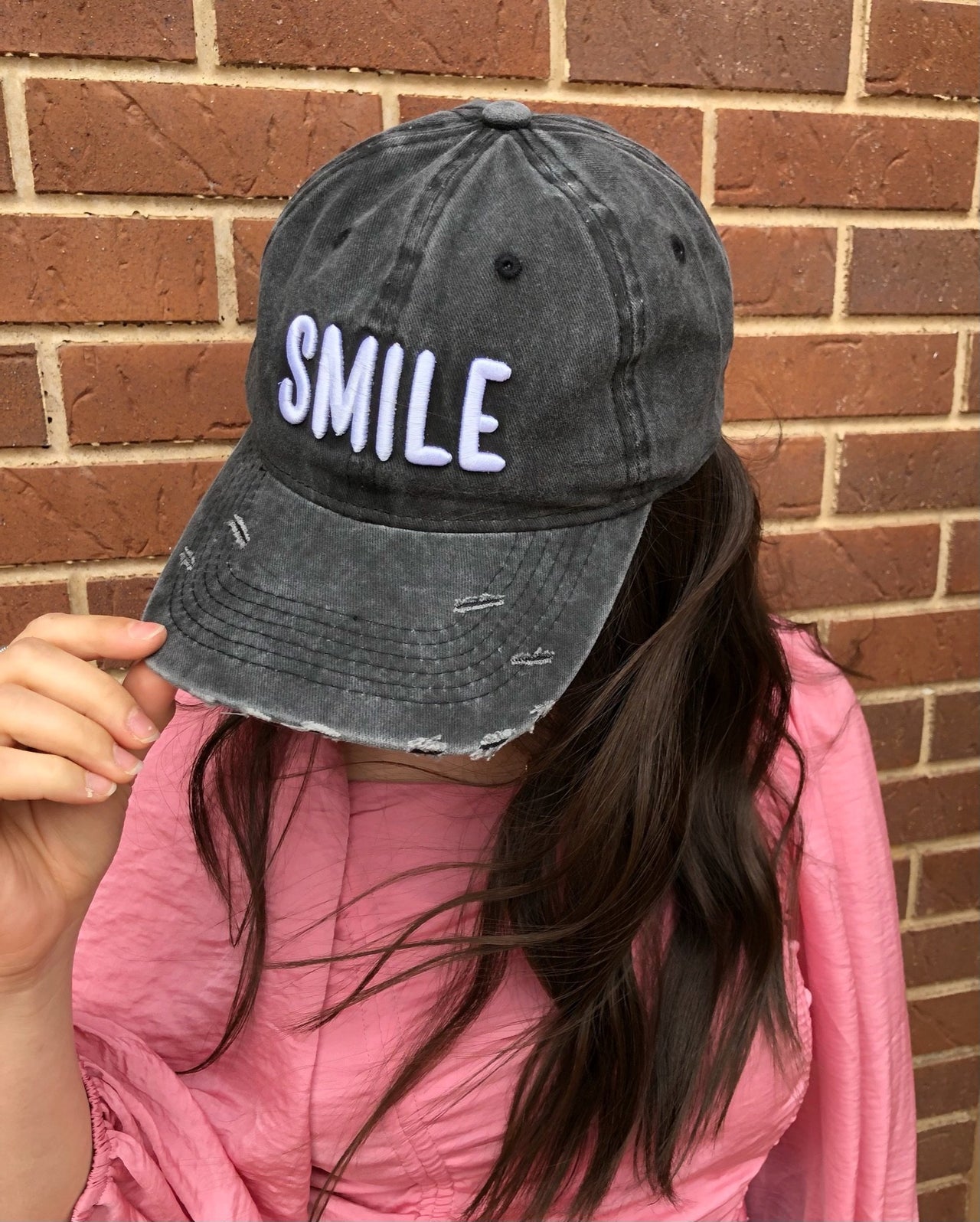 Smile Ball Cap - 1 COLOR