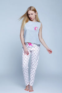 Thumbnail for Pyjama Sensis - S.M.L.XL - 2 PCS. - 1 COLOR -