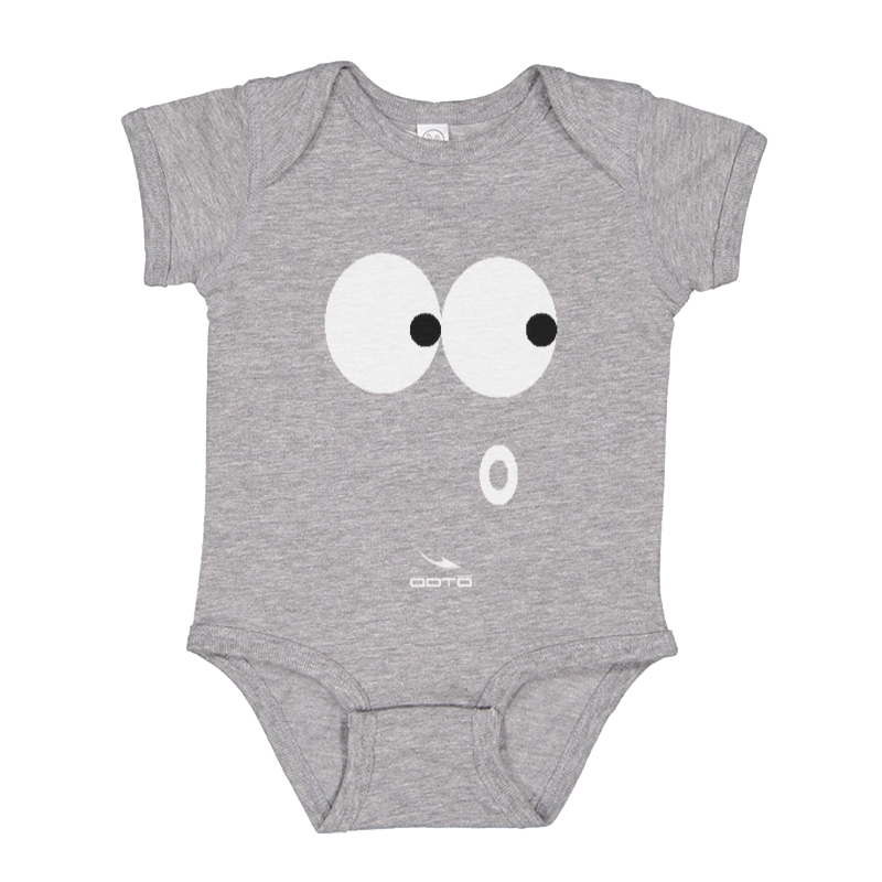 OOTO - EYE SEE - OH OH! - Infant Unisex Premium Soft Cotton Bodysuit - 6 / 24 MOS - 4 COLORS -