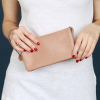 Thumbnail for Riah Fashion - Leather Wallet With Detachable Wristlet - 25 COLORS -