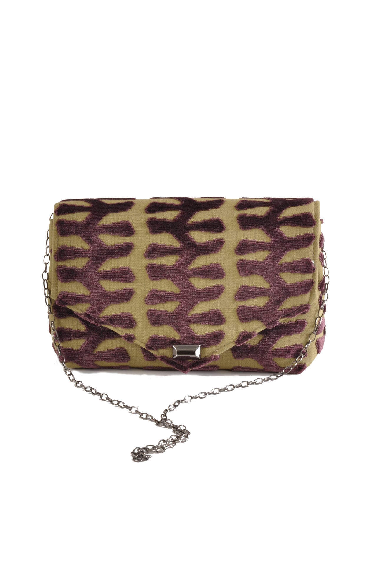 Totem Green Envelope Clutch - 1 COLOR -