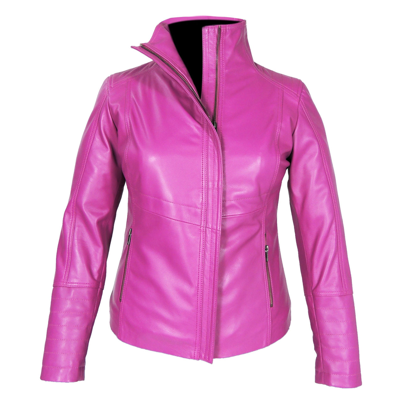 Fadcloset - Arra Womens Leather Jacket - 5 COLORS -