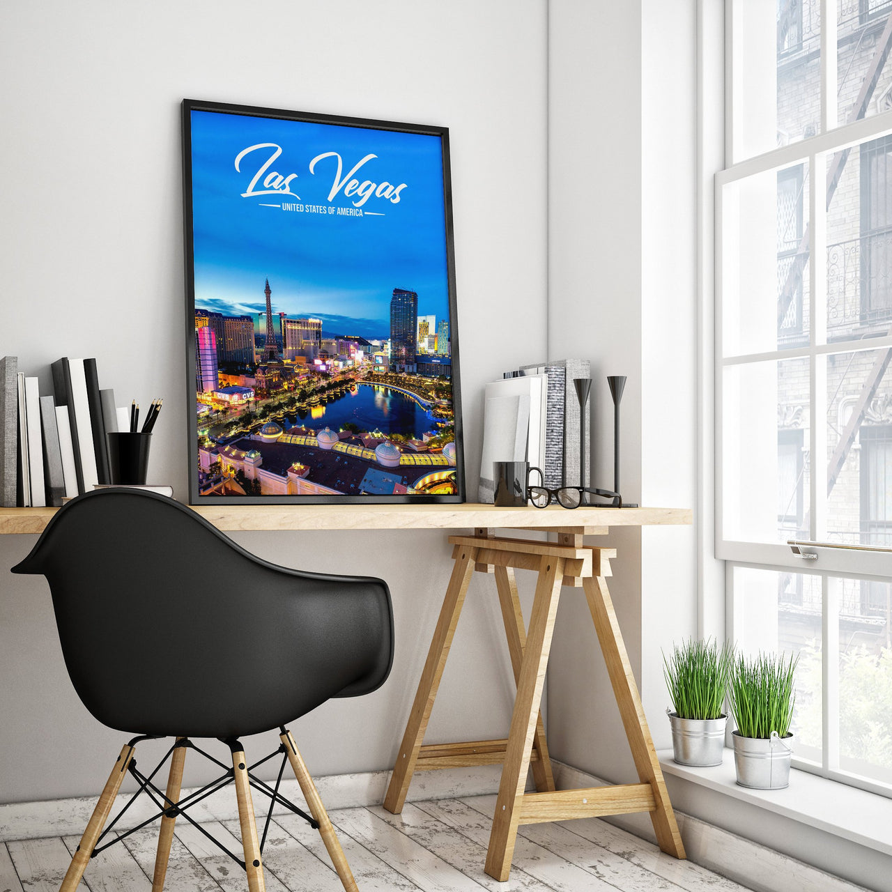 Las Vegas NV - USA Printed - 4 SIZES -