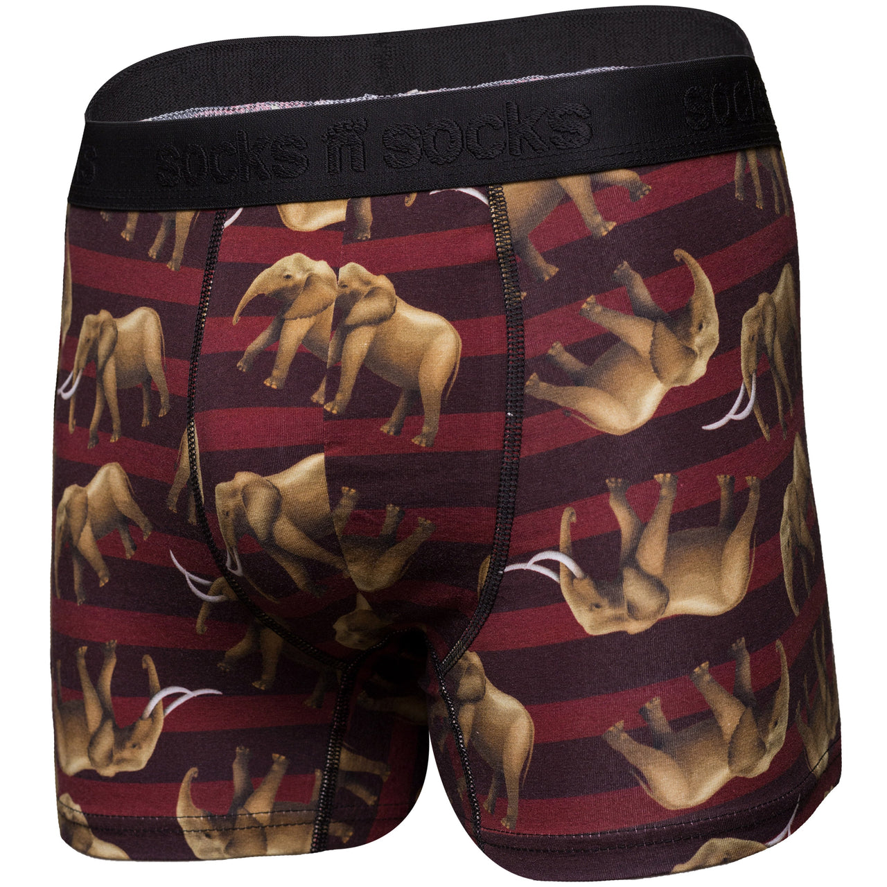 Men's Elephant Boxer Brief - 1 COLOR -