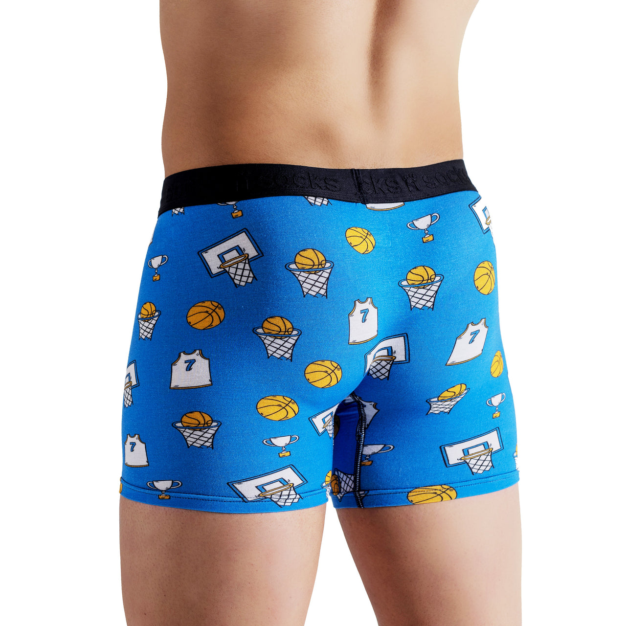 Men's Basketball Boxer Brief - 1 COLOR -