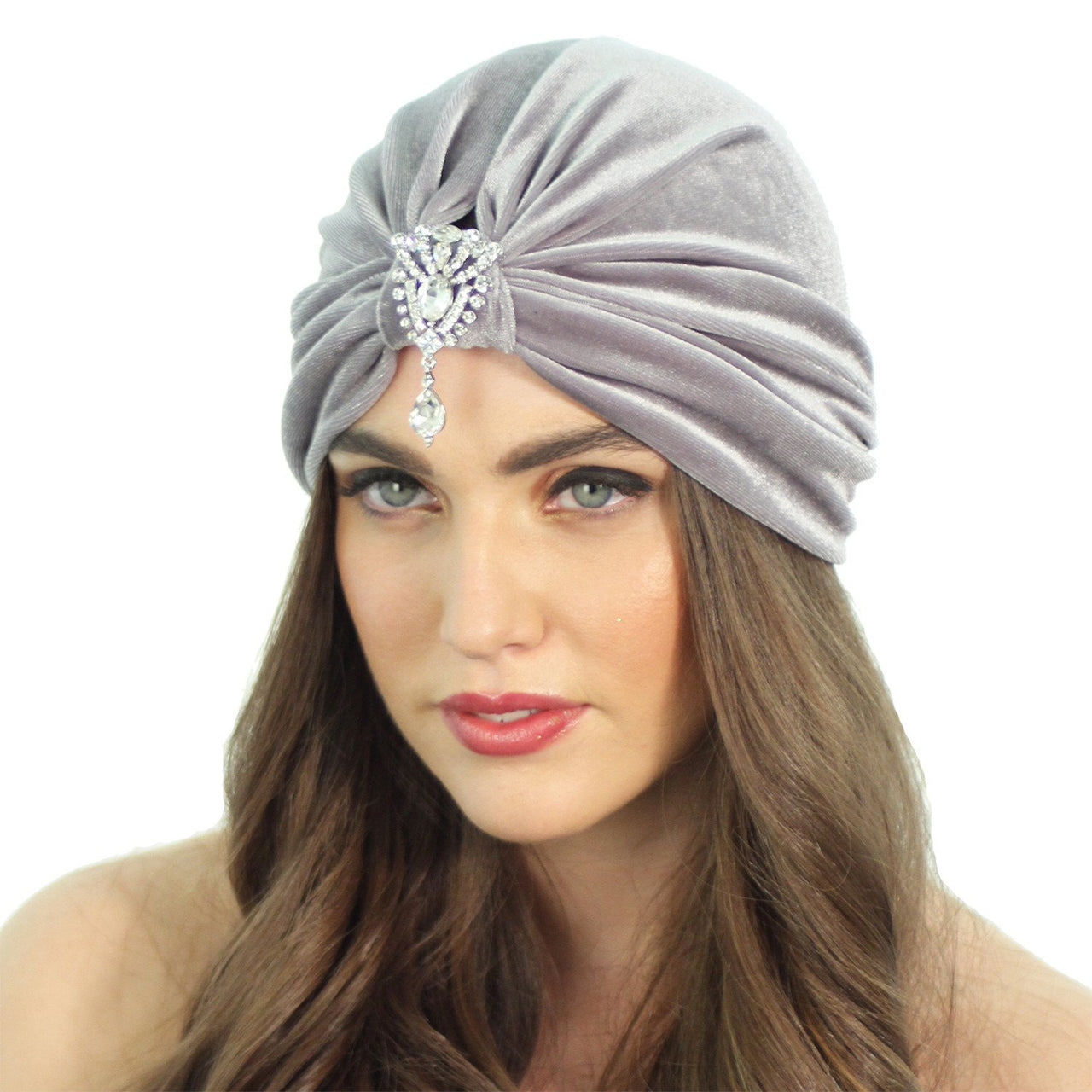 KRISTIN PERRY - Flapper Pendant Turban - 2 COLORS -