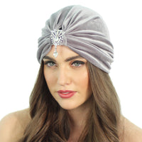 Thumbnail for KRISTIN PERRY - Flapper Pendant Turban - 2 COLORS -