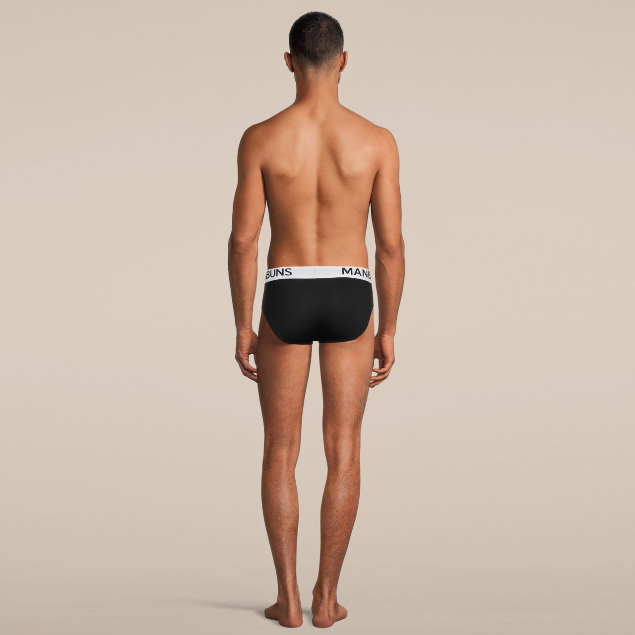 Men's Classic Black Brief Underwear -