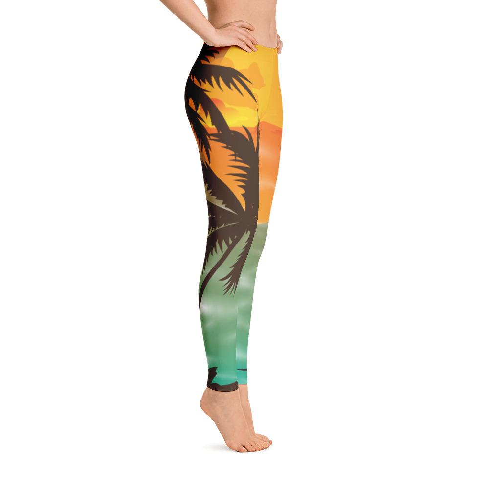 FYC - Women's All Day Comfort Original Sunset Full Length Leggings - 1 COLOR -