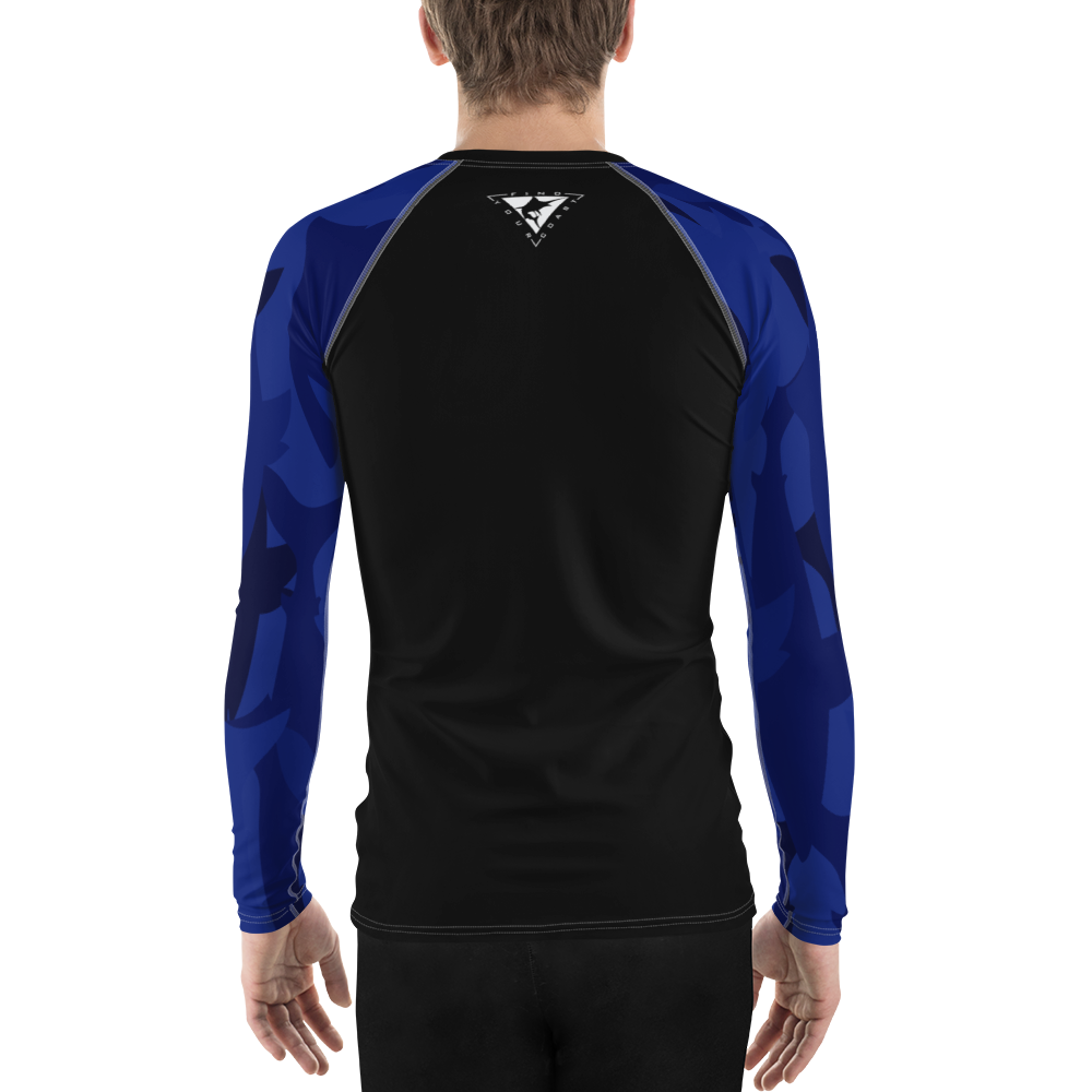 FYC - Men's Blue Coast Sleeve Performance Rash Guard UPF 40+ - 1 COLOR -