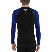 Thumbnail for FYC - Men's Blue Coast Sleeve Performance Rash Guard UPF 40+ - 1 COLOR -