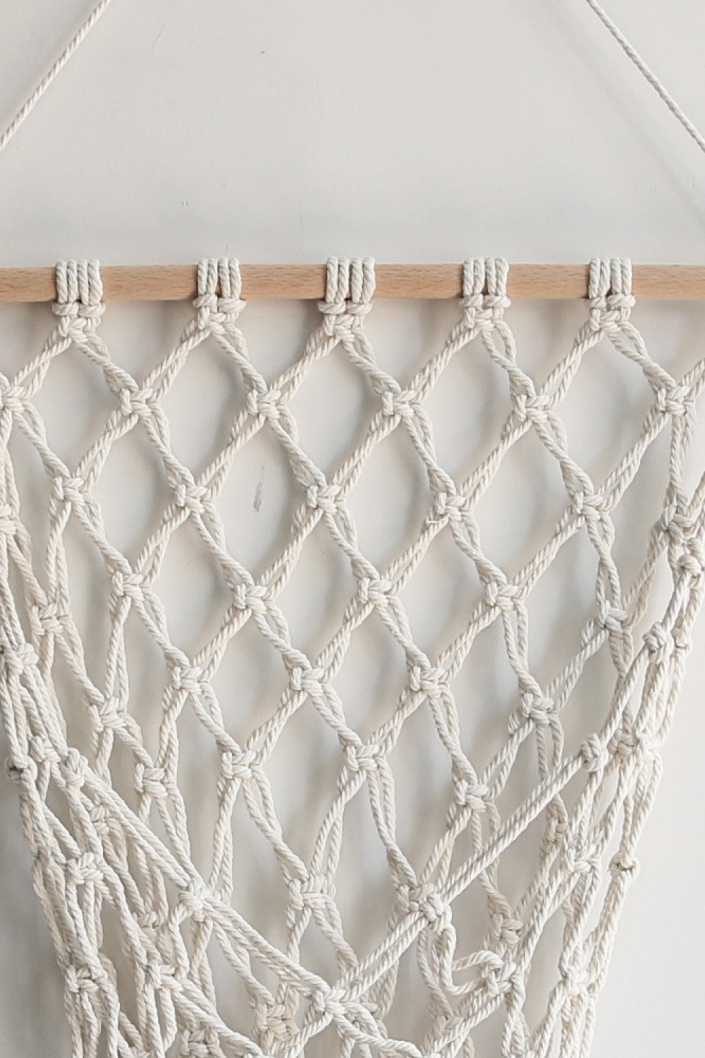 Macrame Basket Wall Hanging - 31.5" X 15.7" - T - 1 COLOR -