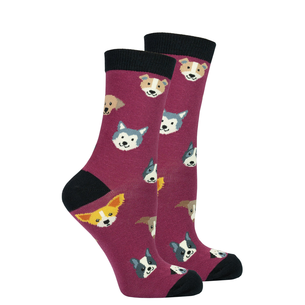 Women's Cute Dogs Socks - 1 COLOR -