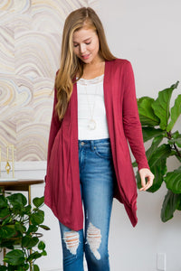 Thumbnail for Riah Fashion -  - Drapey Open Front Cardigan - 15 COLORS -