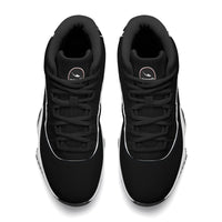 Thumbnail for OOTO - NIGHT WALKERS - SF_S38 High Top Air Retro Sneakers - Black soles - 1 COLOR -