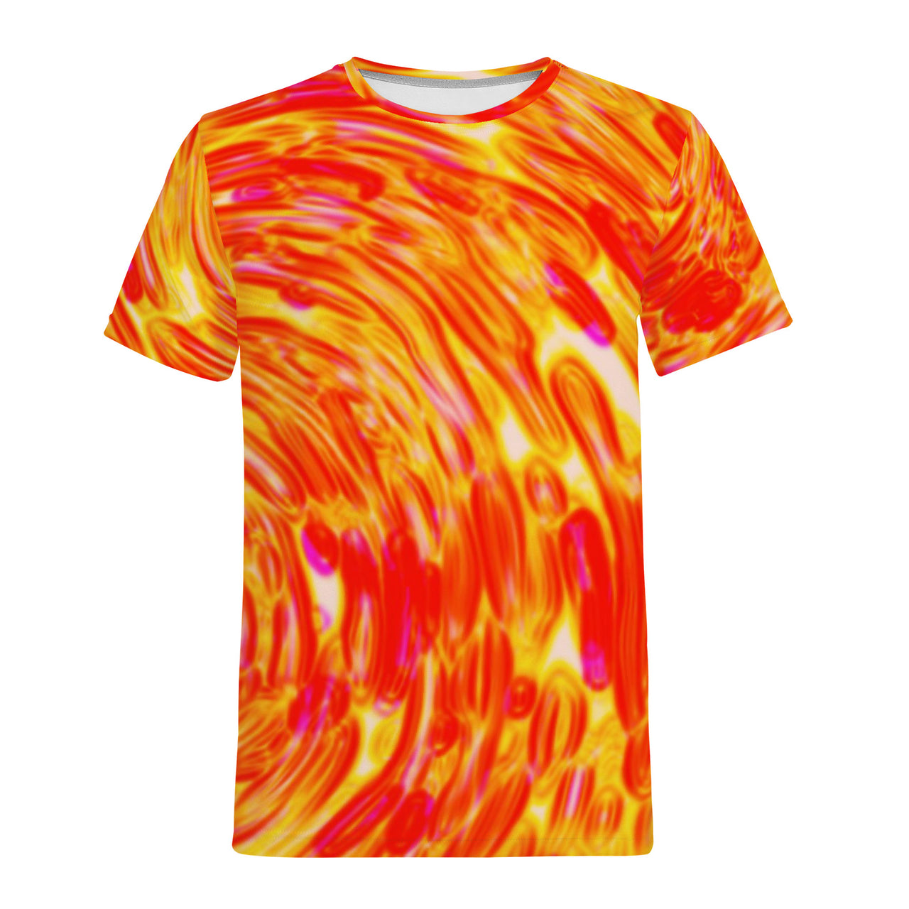 CANDIED SWIRL - D61 Men's All Over Print T-Shirt - 1 COLOR -