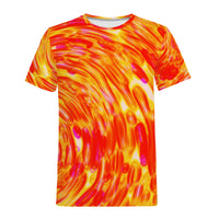 Thumbnail for CANDIED SWIRL - D61 Men's All Over Print T-Shirt - 1 COLOR -