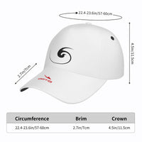 Thumbnail for OOTO - FLYTE BK - DASH EN RED - HC_T9 Curved Brim Baseball Cap - 1 COLOR -