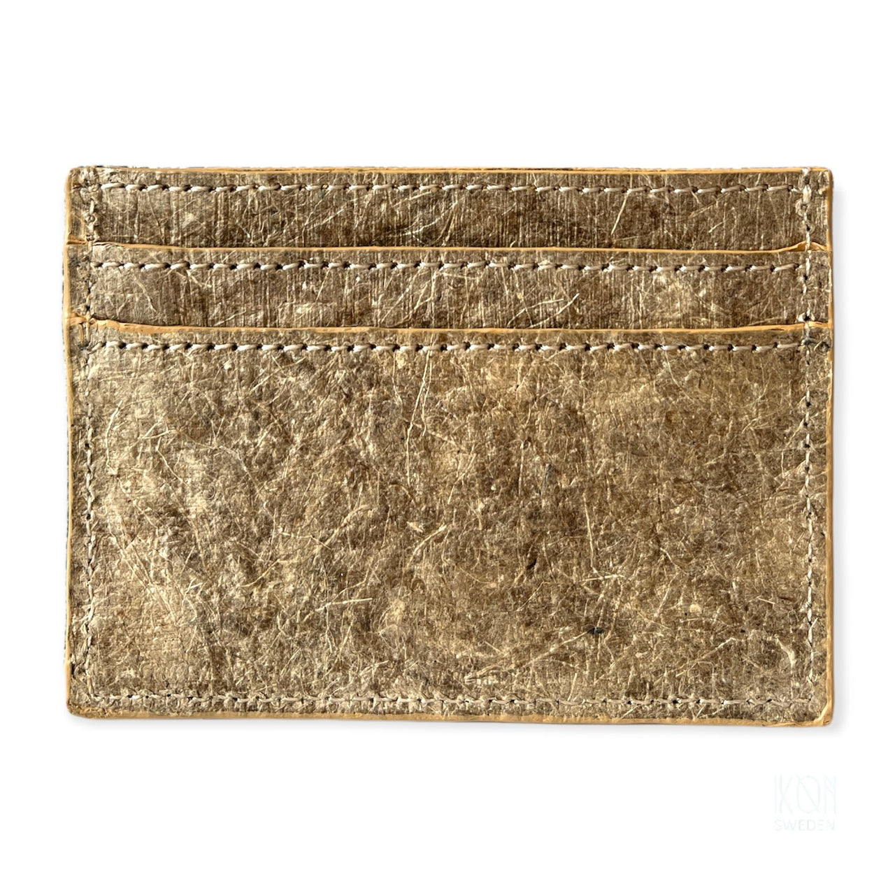 IKON SWEDEN - Coconut Leather Card Holder - Natural - 1 COLOR -