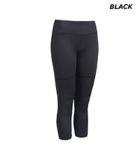 Thumbnail for Women's Faux Seam Laser Cut Capri - 1 COLOR