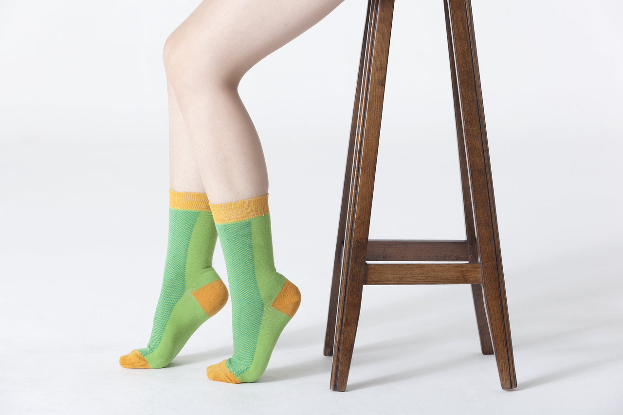 Women's Green Marmalade Socks - 1 COLOR -