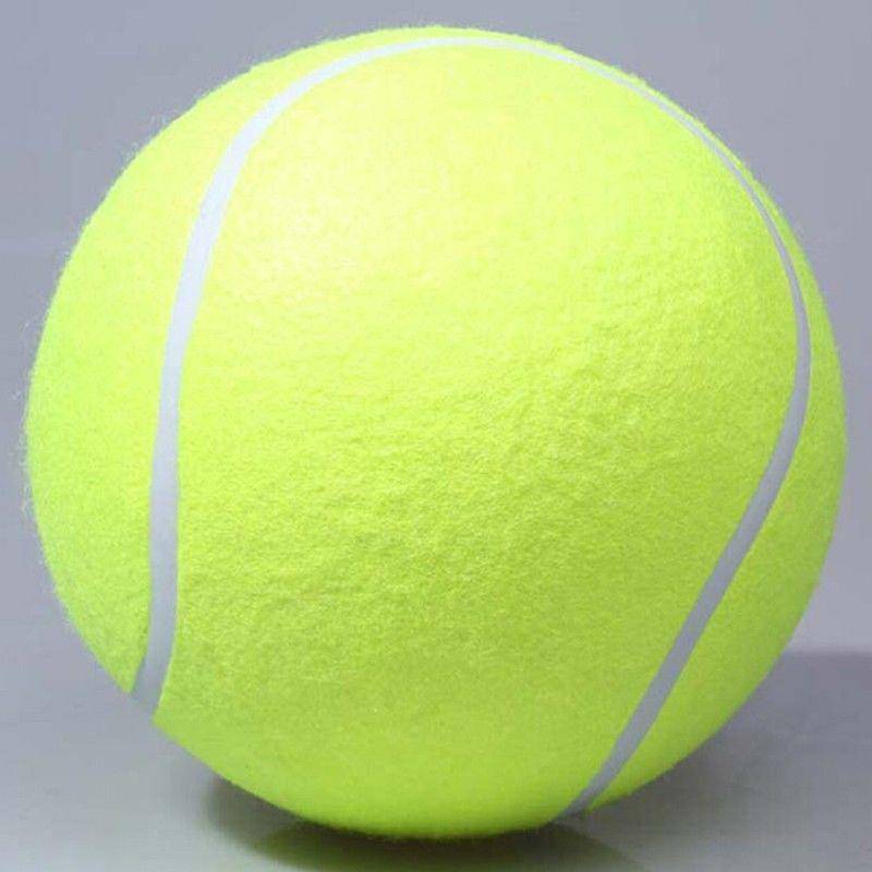 Threaded Pear - Jumbo Tennis Ball - 9.5" / Basketball core with Tennis Felt Outer -