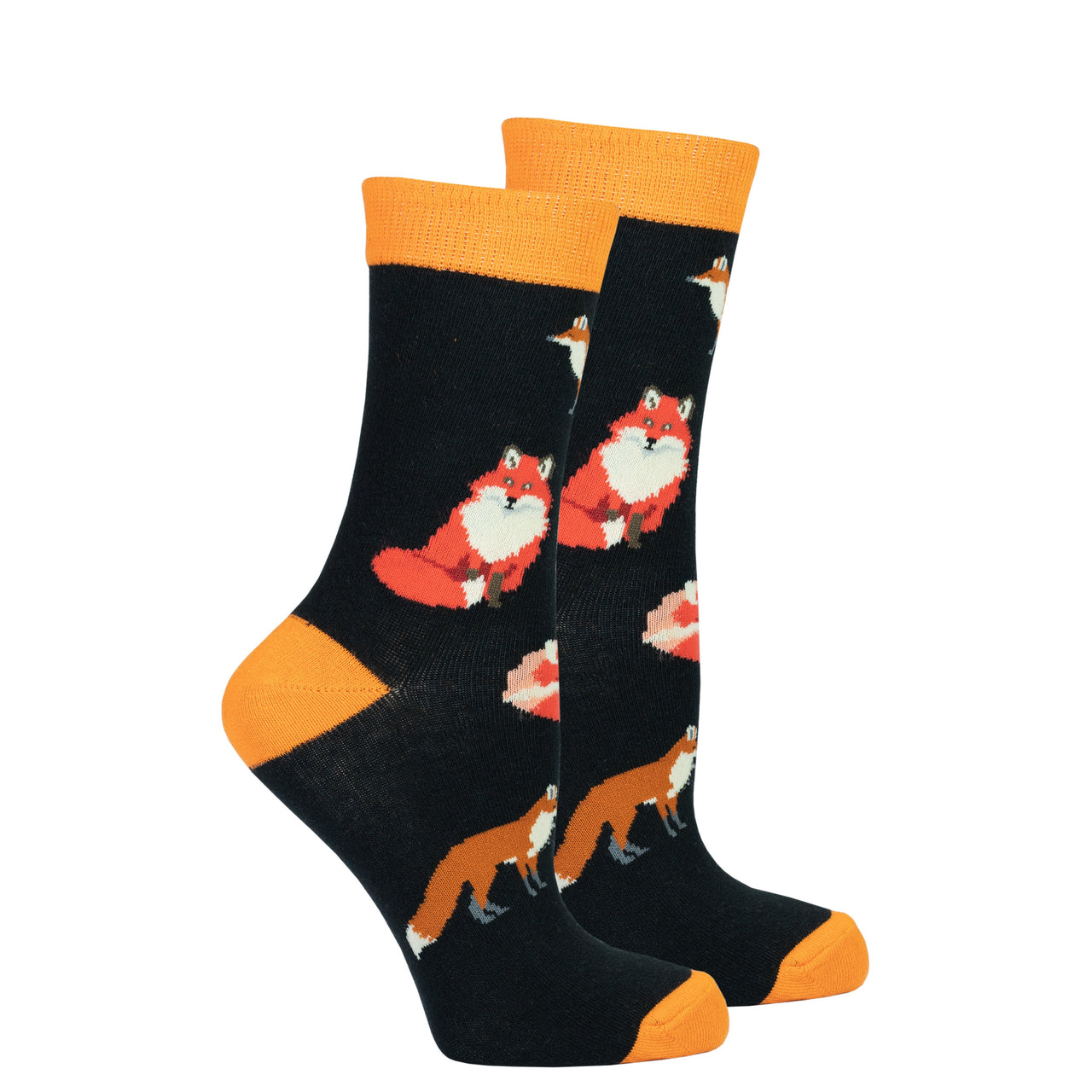 Women's Sneaky Fox Socks - 1 COLOR -